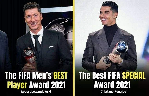 Lewandowski and Ronaldo Won The Best FIFA Special Award