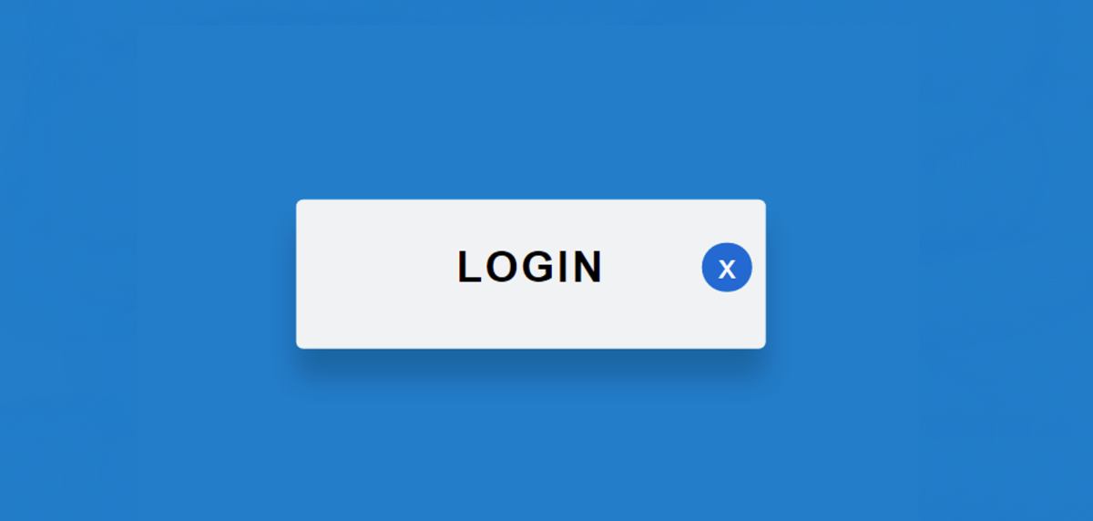 Cancel button of Popup Login Form