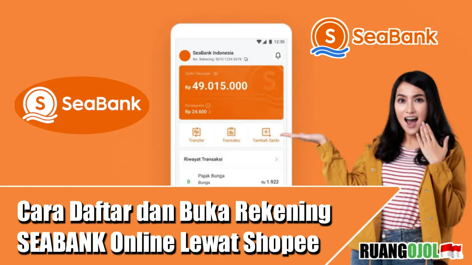 Cara Daftar Seabank Online Lewat HP