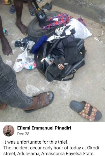 Thief flogged and paraded around Bayelsa community