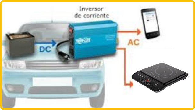 como conectar a la corriente una cocina electrica durante un camping