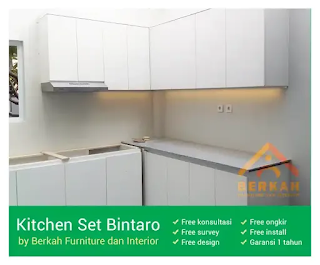 kitchen set bumi bintaro