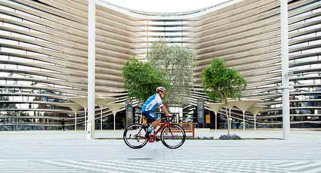 Fun Cycle Ride at Dubai Expo 2020 Location