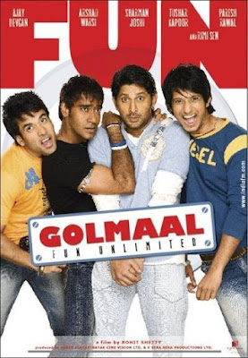 Golmaal: Fun Unlimited (2006) Hindi 480p HDRip ESub x264 400Mb
