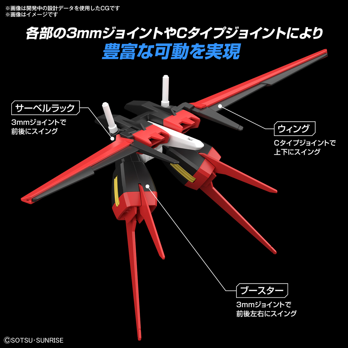 OPTION PARTS SET GUNPLA 01 (AQM/E-X01 AILE STRIKER) - 06