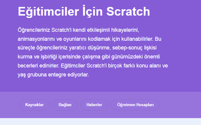 Scratch Öğretmen Hesabı Oluşturma, Sınıf ve Öğrenci Ekleme Nasıl Yapılır?