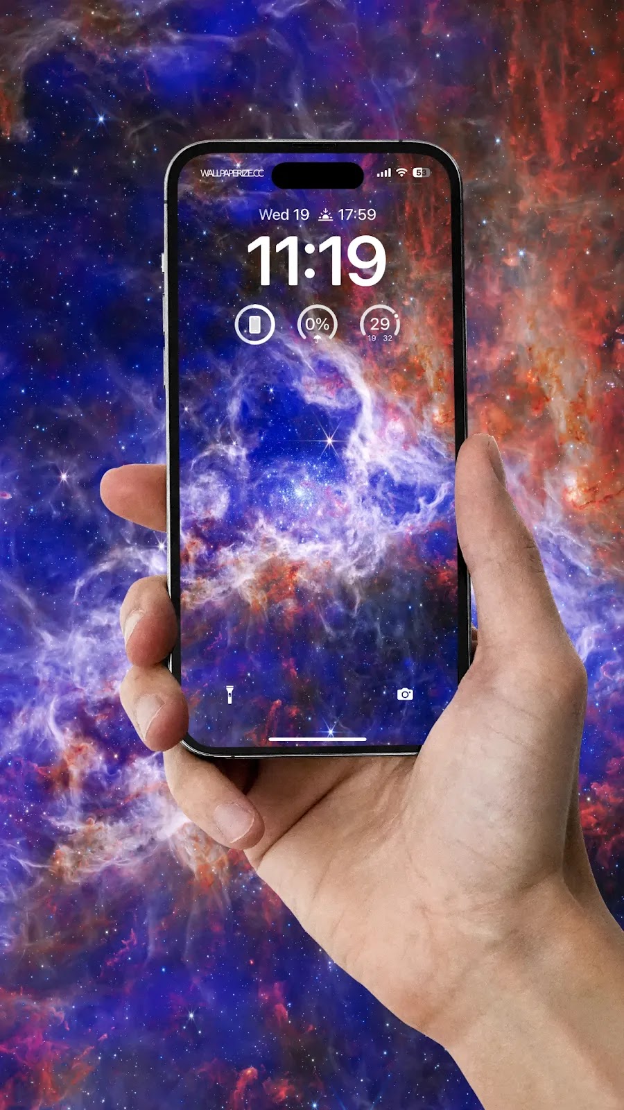 Galaxy HD Background wallpaper for Mobile