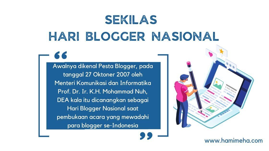 Sejarah hari blogger nasional