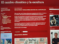 El cambio climático y la escultura