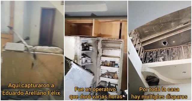 Video: Todavía con comida en el refrigerador y en ruinas , así es como luce la mansión de Eduardo Arellano Félix
