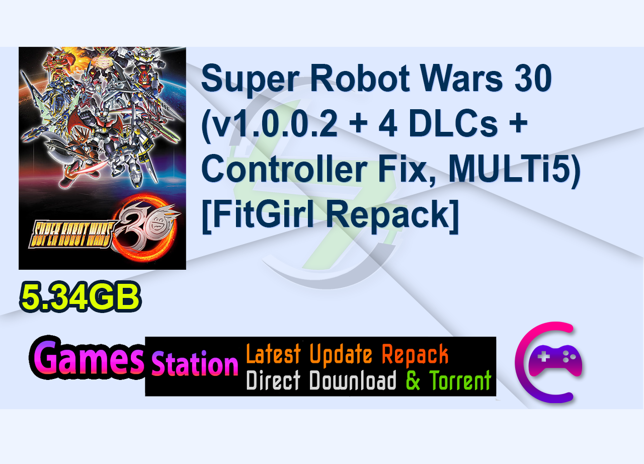 Super Robot Wars 30 (v1.0.0.2 + 4 DLCs + Controller Fix, MULTi5) [FitGirl Repack] Torrent | 1337x