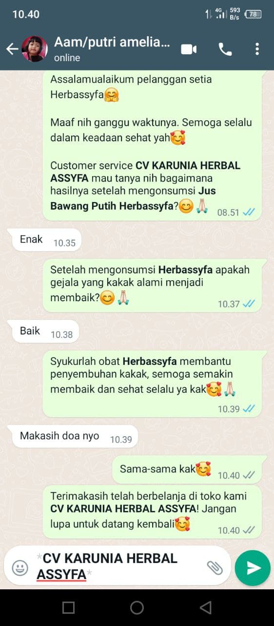 Testimoni Herbassyfa