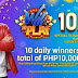 Wil to Play gives away PHP 10K to 10 winners daily from October 10 to 19!