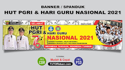 Banner HUT PGRI