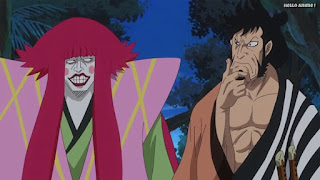 ワンピースアニメ ゾウ編 767話 錦えもん カン十郎 | ONE PIECE Episode 767