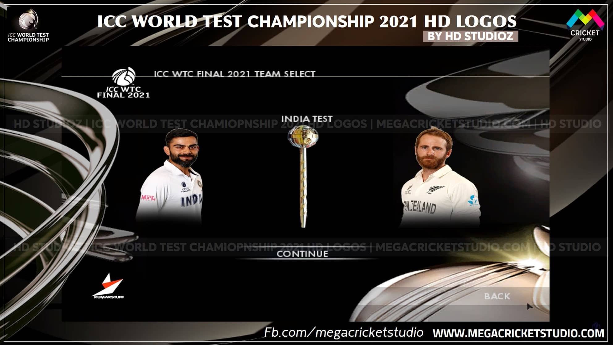 ICC World Test Championship 2021 HD ogos for EA Cricket 07