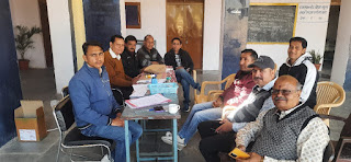 हुरडा गुलाबपुरा राजकीय विद्यालय में आरएससीआईटी परीक्षा आयोजित हुई।