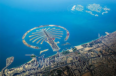 السياحة في دبي مناطق رائعة يقصدها العرب - نخلة جميرا  Palm Island "Palm Jumeirah" Dubai