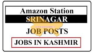 JOBS,amazon jobs in Srinagar,amazon jobs,Jobs in Kashmir,Jobs in srinagar,