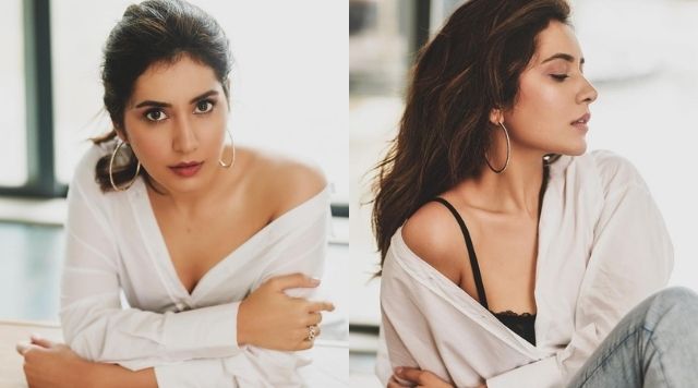 Raashii Khanna Looks Smoking Hot In Latest Bedroom Cozy Pictures.