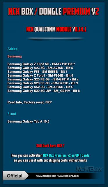 NCK Team Qualcomm Module v0.14.1 New Update