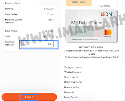 Cara Verifikasi Paypal Dengan VCN BNI
