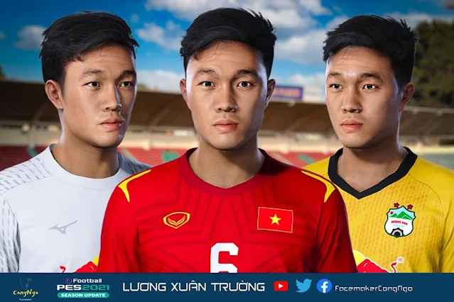 Lương Xuân Trường Face For eFootball PES 2021