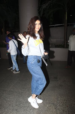 Television actress KarishmaTanna spotted in the city