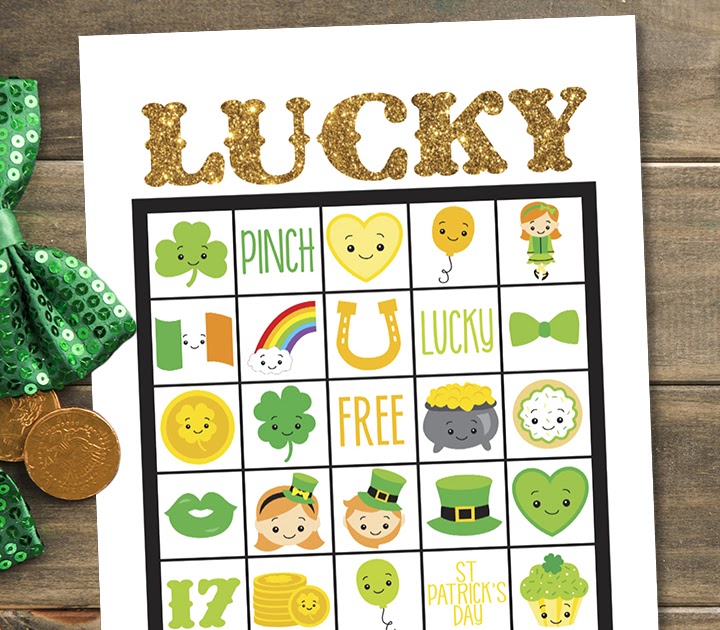 Free Printable St Patrick’s Day Bingo