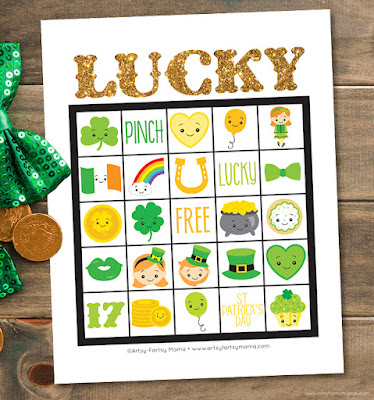 Free Printable St Patrick's Day Bingo