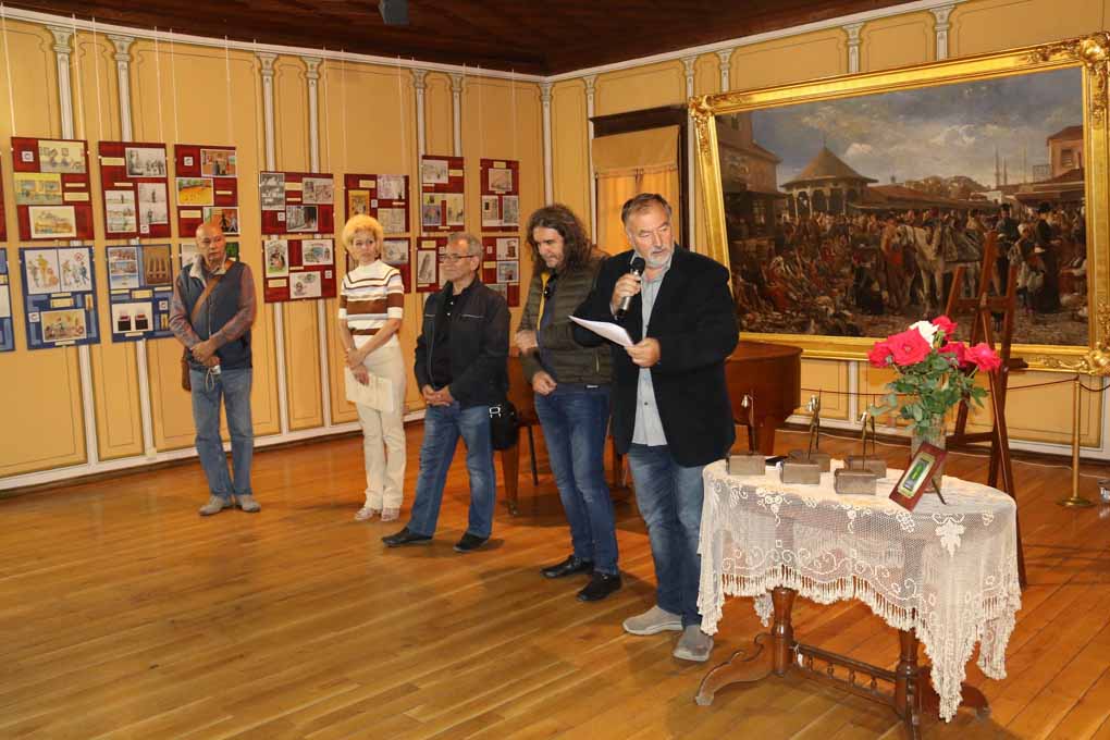 Egypt Cartoon .. Photos from Inauguration International Biennial "Masters of Caricature" in Bulgaria