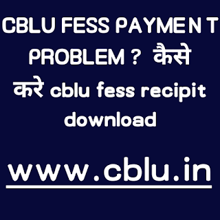 Cblu fess payment