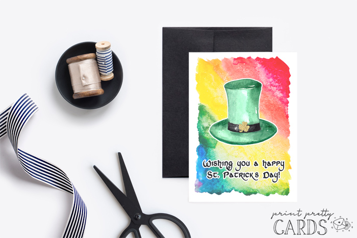 Printable St Patrick's Day Card