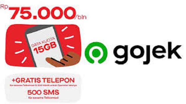 Cara Daftar Paket Telkomsel Gojek