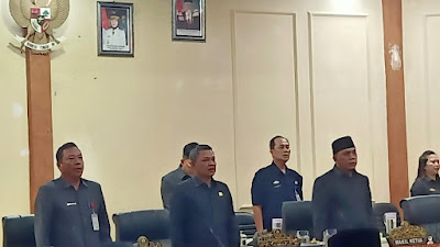 Rapat Paripurna DPRD Tanggamus Bahas Persetujuan DPRD & Pendapat Akhir Tahun 2023