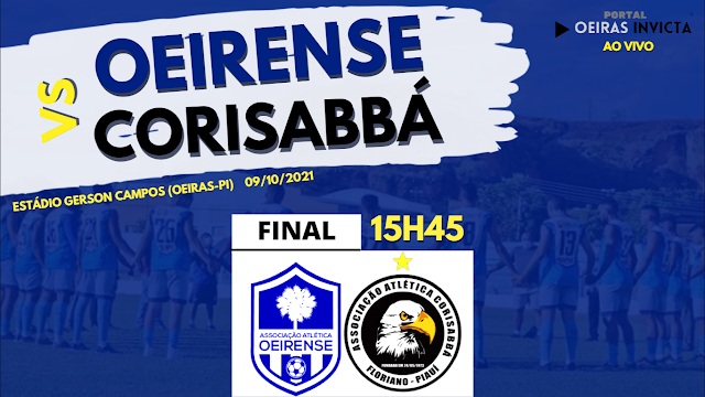 Final do Piauiense Série B (AO VIVO) no Portal Oeiras Invicta 