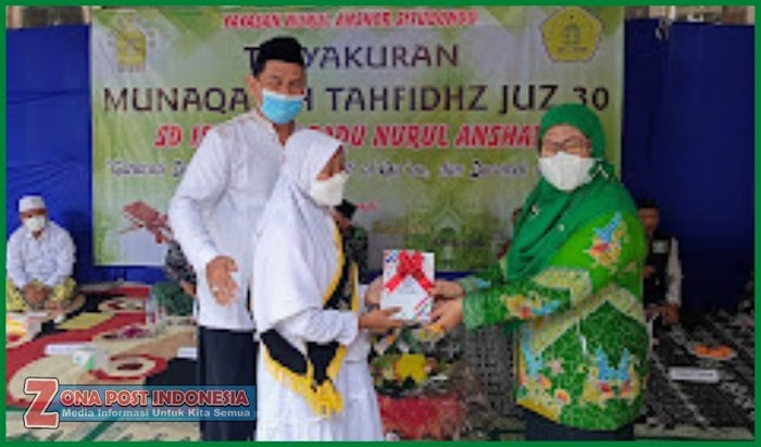 SDI (Sekolah Dasar Islam) Nurul Anshor Situbondo Kecamatan Panji, Adakan Tasyakuran Munaqosah Tahfidzh Juz 30