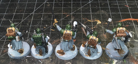 Kill Team Veteran Guardsmen Death Korps of Krieg WIP