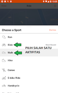 Cara Menggunakan Strava di Challenge Kalam Kudus Sehat