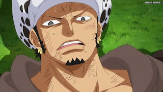 ワンピースアニメ ドレスローザ編 725話 トラファルガー・ロー トラ男 Trafalgar Law | ONE PIECE Episode 725