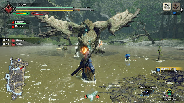 Monster Hunter Rise não terá cross-play ou cross-save entre PC e Switc