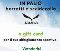 Concorso Vinci gratis Gift Card da 150€ , berretti e scaldacollo Salewa con Wonderful Italia