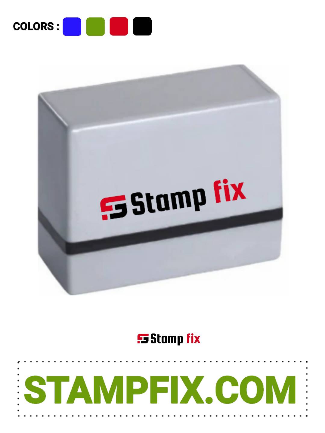 Pre Ink name stamp, personal stamp, executive stamp, owner stamp, director stamp, patner stamp , firm stamp, easy stamp, shop stamp, business marking stamp, Stamp by StampFix, a self-inking stamp with high-quality impressions
in India, nylon stamp, rubber stamp, pre ink stamp, polymer stamp, urgent stamp