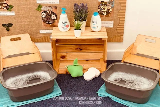 desain ruangan baby spa minimalis