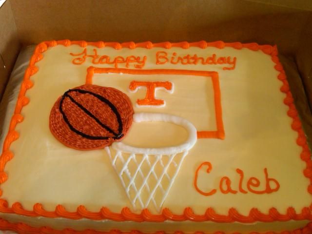 basketball cakes ideas