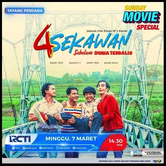 Sinopsis Dan Nama Pemain 4 Sekawan Sebelum Dunia Terbalik RCTI