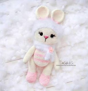 PATRON GRATIS CONEJO AMIGURUMI 49622 🐰