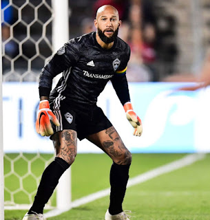 Cianciola's ex-hubby Tim Howard playing for his team