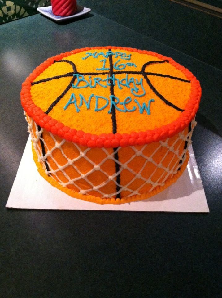 basketball cakes ideas