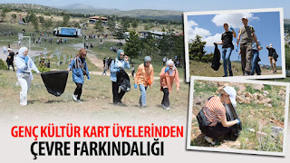 ​Genç Kültür Kart Üyelerinden Çevre Farkındalığı